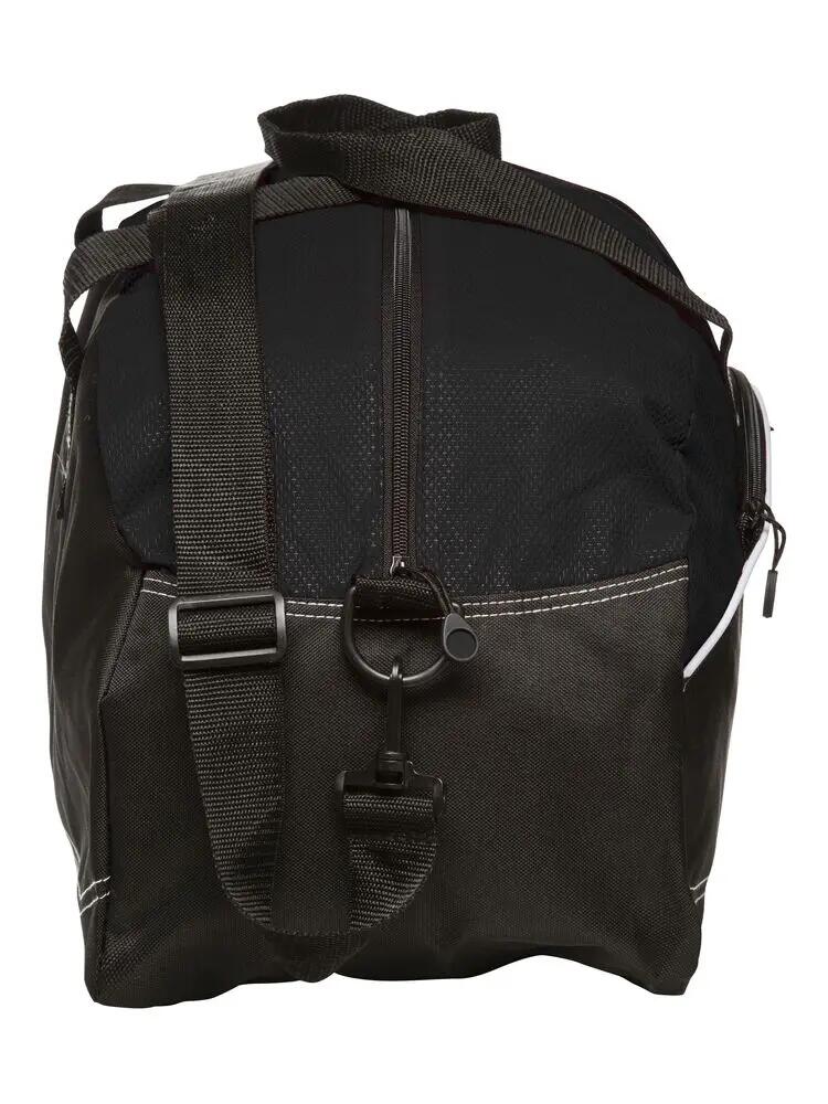 clique Basic Bag — Borsa sportiva nera in Diamond Non-Woven e poliestere 600D 3/4