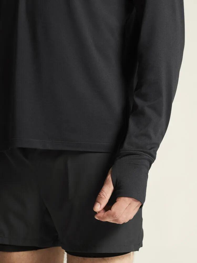 craft Flow HZ LS M — maglia manica lunga con collo a lupetto in poliestere 3/7