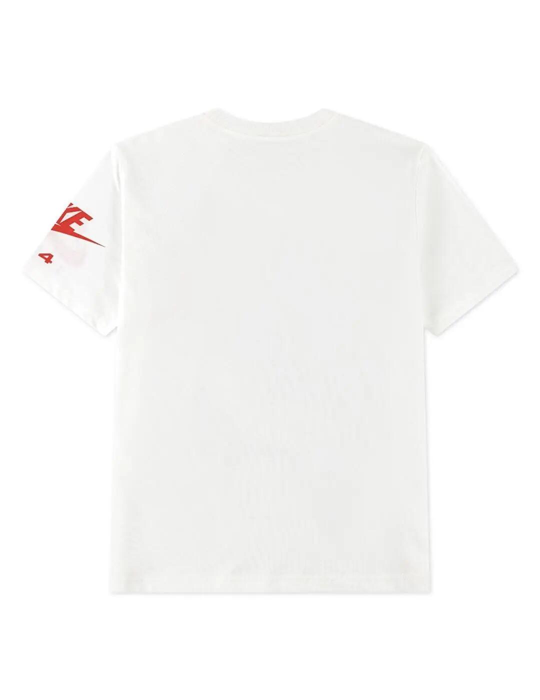 Camiseta para Criança Jordan kids 95f633 Bege. 2/4
