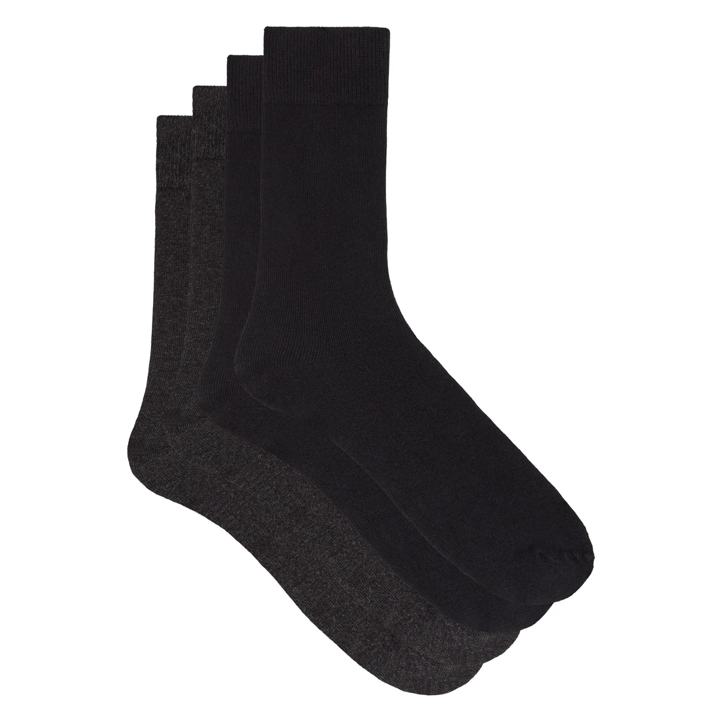 Lot de 2 paires de mi-chaussettes Homme Thermo 2/3