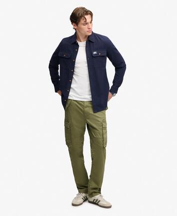 superdry Slim Taper Cargo Pants — zwężany krój, kieszenie użytkowe