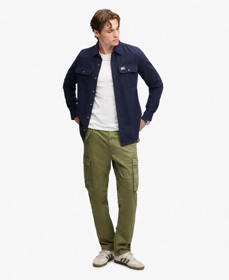 superdry Slim Taper Cargo Pants — zwężany krój, kieszenie użytkowe