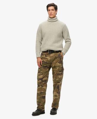 Superdry baggy cargobroek van biologisch katoen