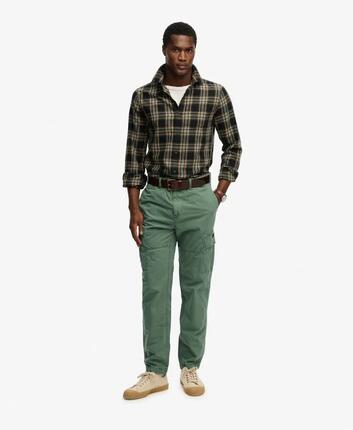 superdry Ripstop Light Cargohose – Gerade Passform, 100% Baumwolle