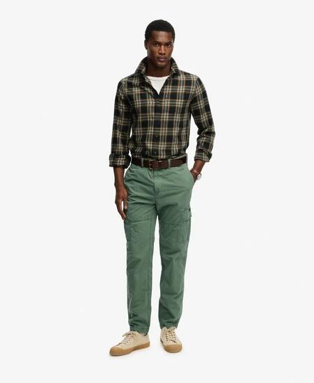 superdry Ripstop Light Cargohose – Gerade Passform, 100% Baumwolle