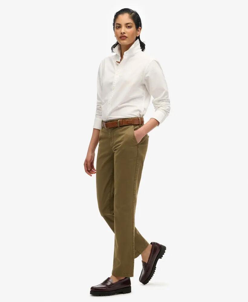 superdry Pantalon chino Mid Rise en coton extensible – coupe droite 4/5