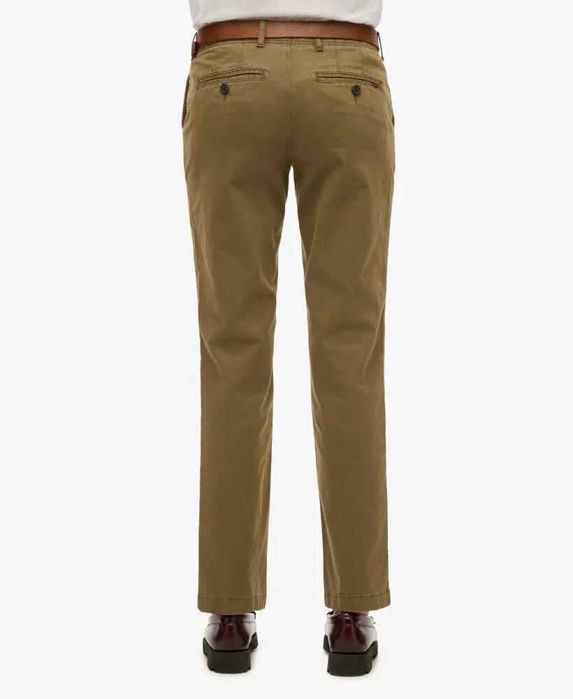 superdry Pantalon chino Mid Rise en coton extensible – coupe droite 3/5