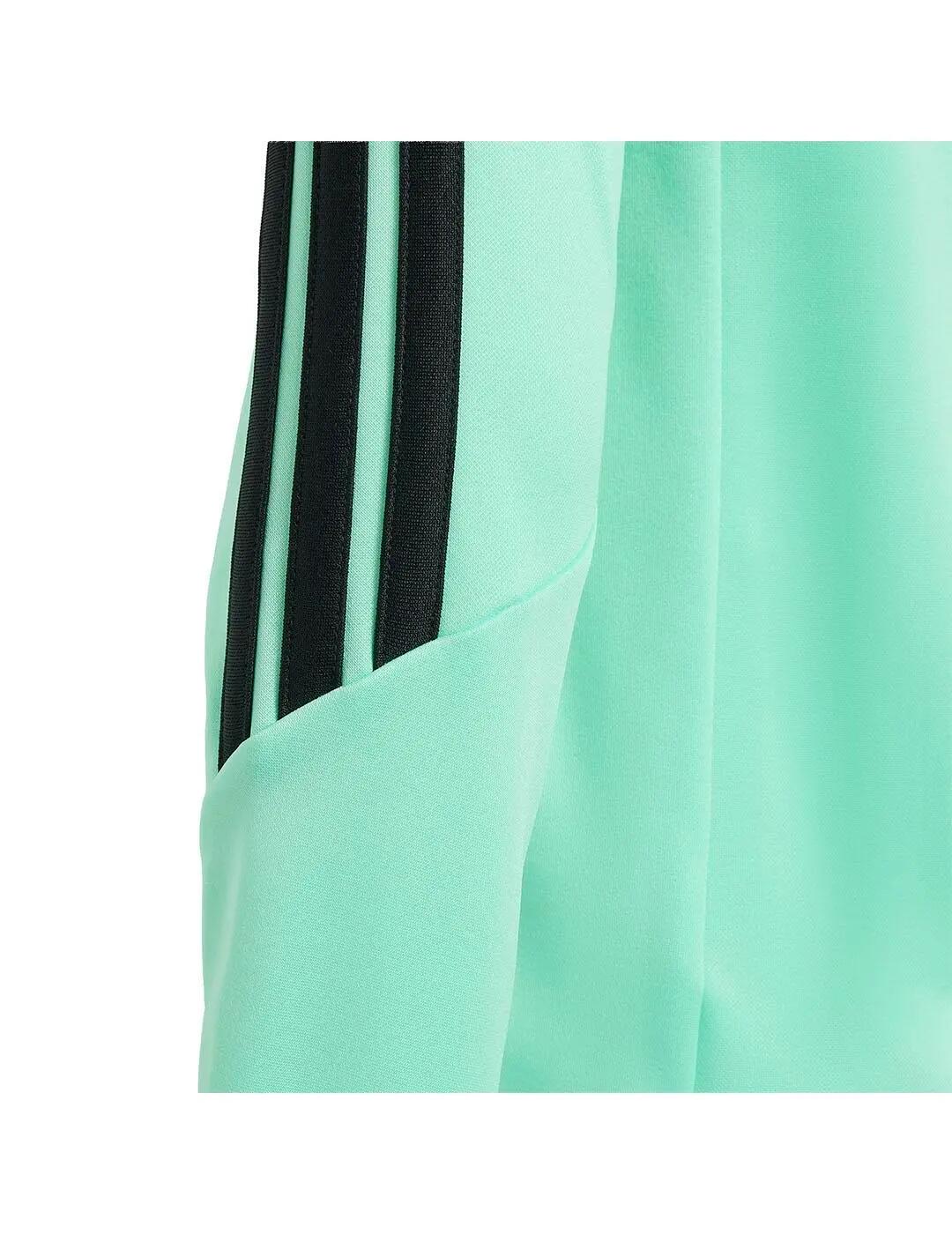 Sudaderas de fleece para crianças Adidas Tiro Verde. 5/5