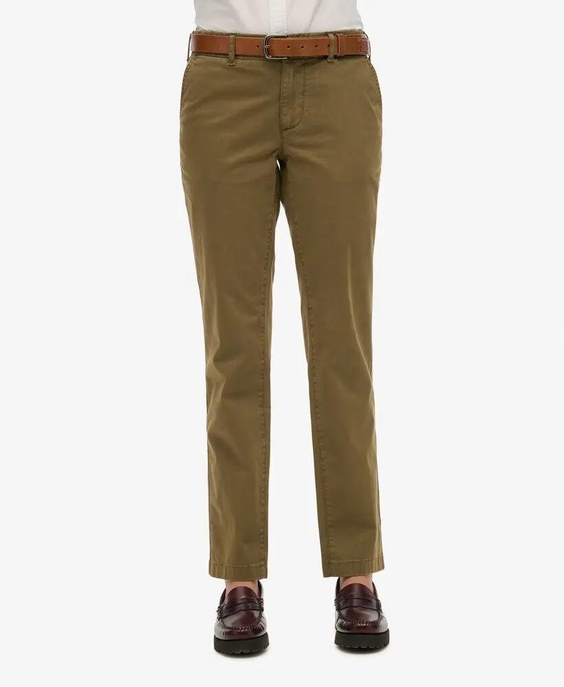 superdry Pantalon chino Mid Rise en coton extensible – coupe droite 2/5