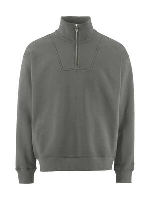 Craft frequent hz sweatshirt m halve rits van biologisch katoen, relaxed fit