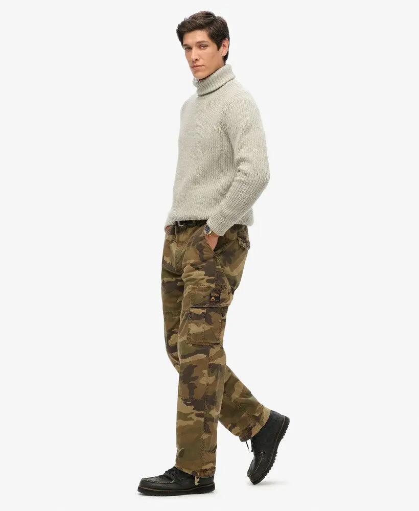 superdry Pantalon cargo baggy en coton biologique 2/7