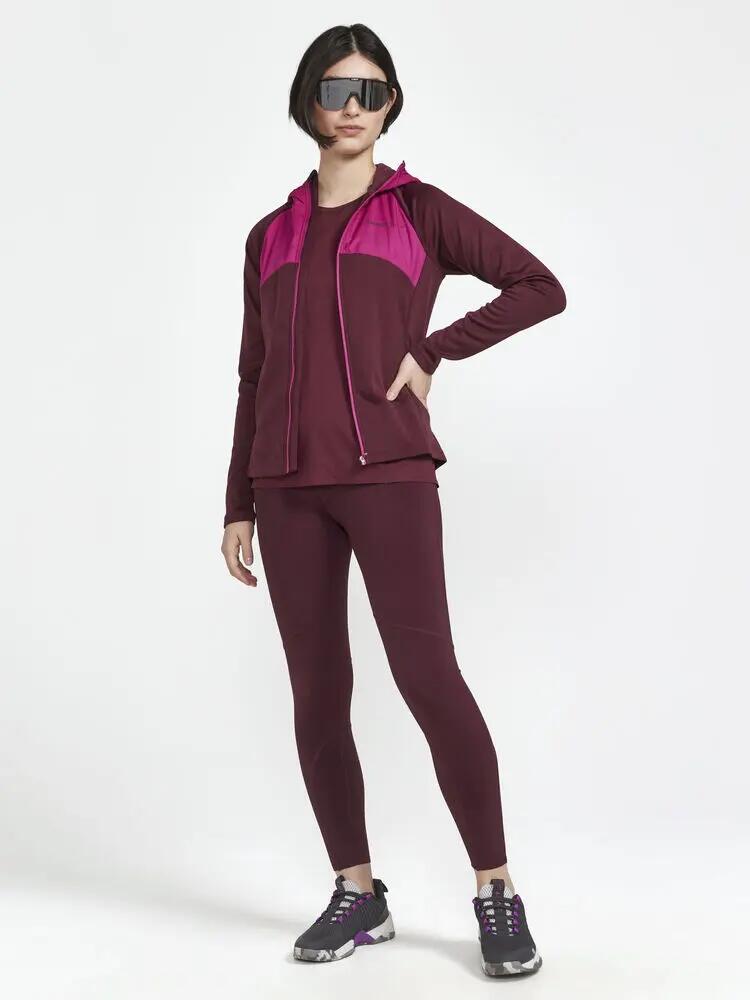 craft ADV Essence Jersey Hood Jacket W – Jersey reciclado, proteção contra o 6/6