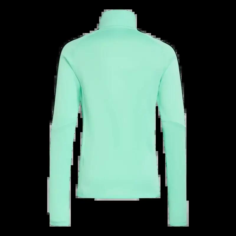 Sudaderas de fleece para crianças Adidas Tiro Verde. 2/5