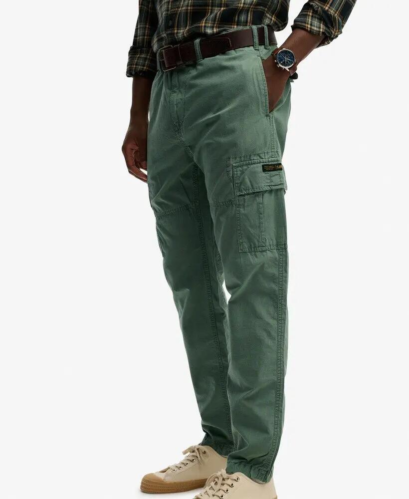 superdry Calças cargo Ripstop Light em algodão – corte direito 2/7