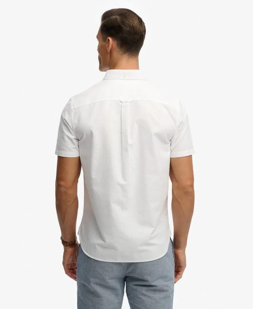 superdry Camicia Preppy Oxford maniche corte in cotone biologico 5/7