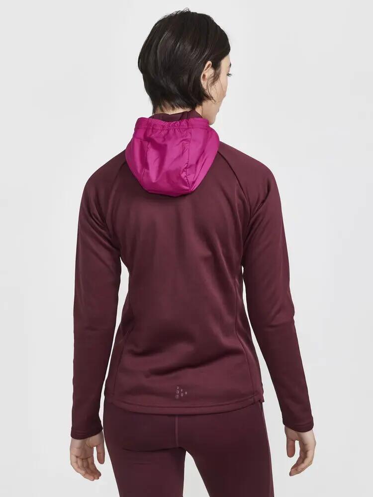 craft ADV Essence Jersey Hood Jacket W – Jersey reciclado, proteção contra o 3/6