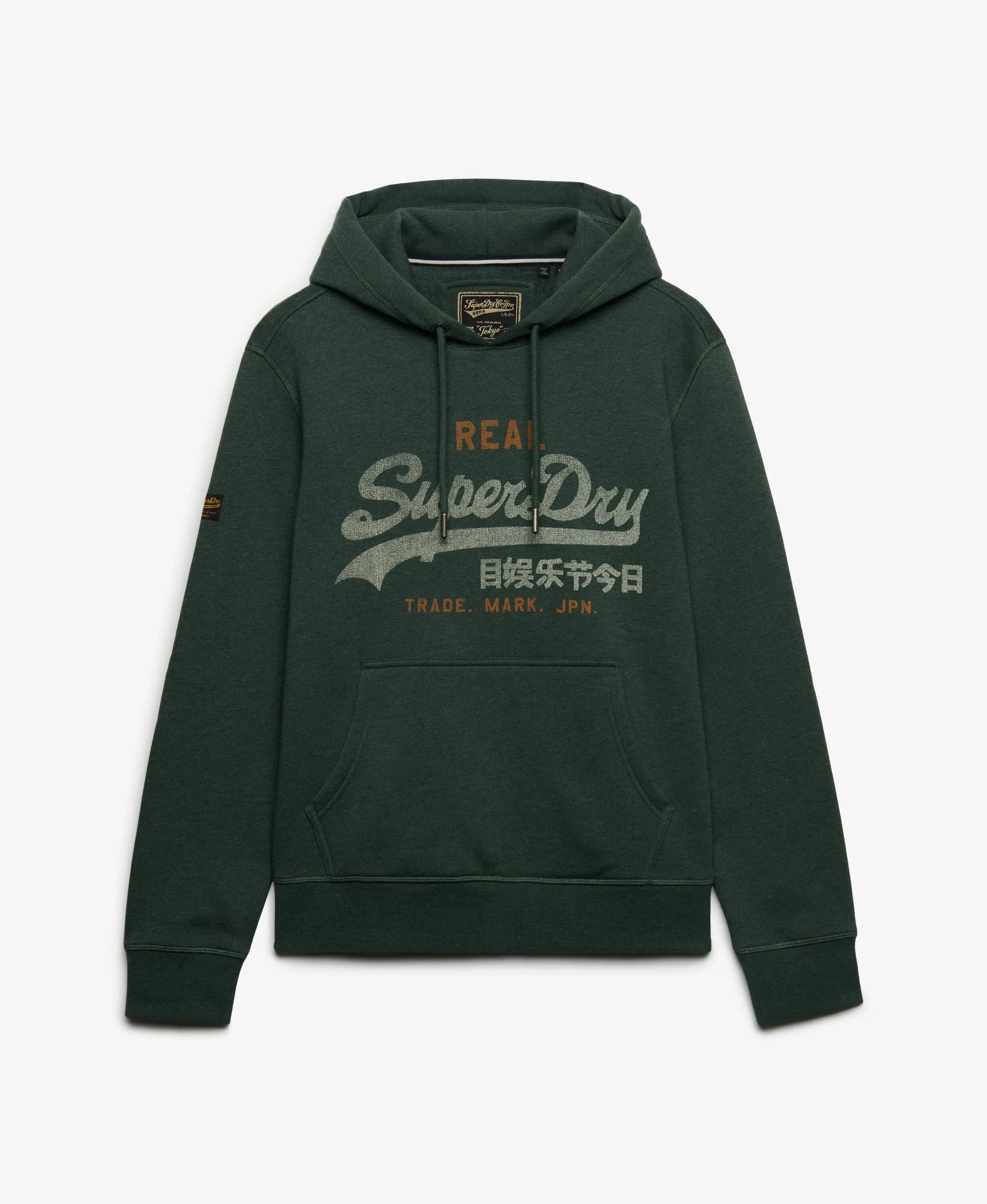 superdry Hoodie Vintage Logo Heritage Relaxed 7/7