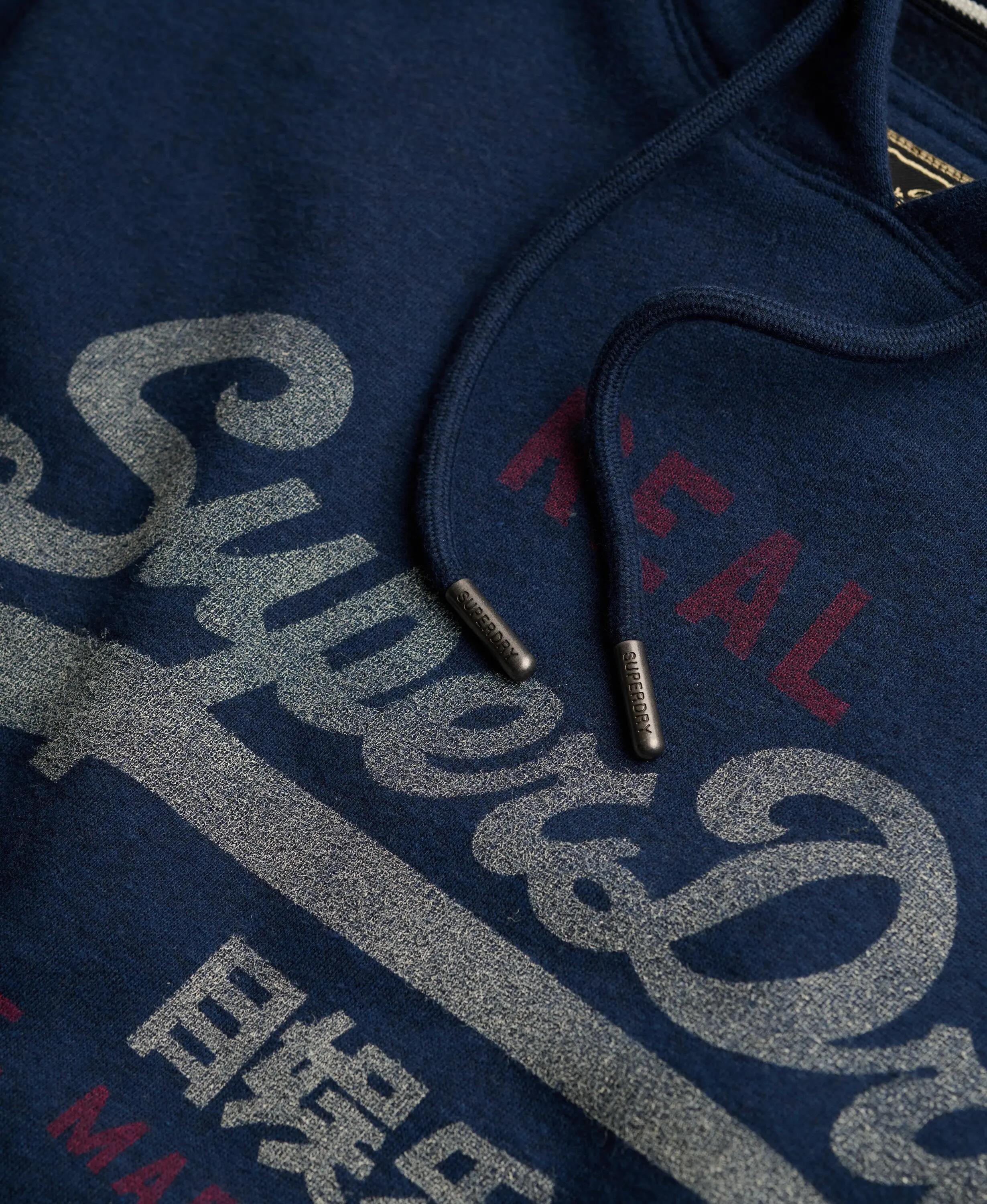 superdry Sweatshirt com capuz Vintage Logo Heritage Relaxed 6/7