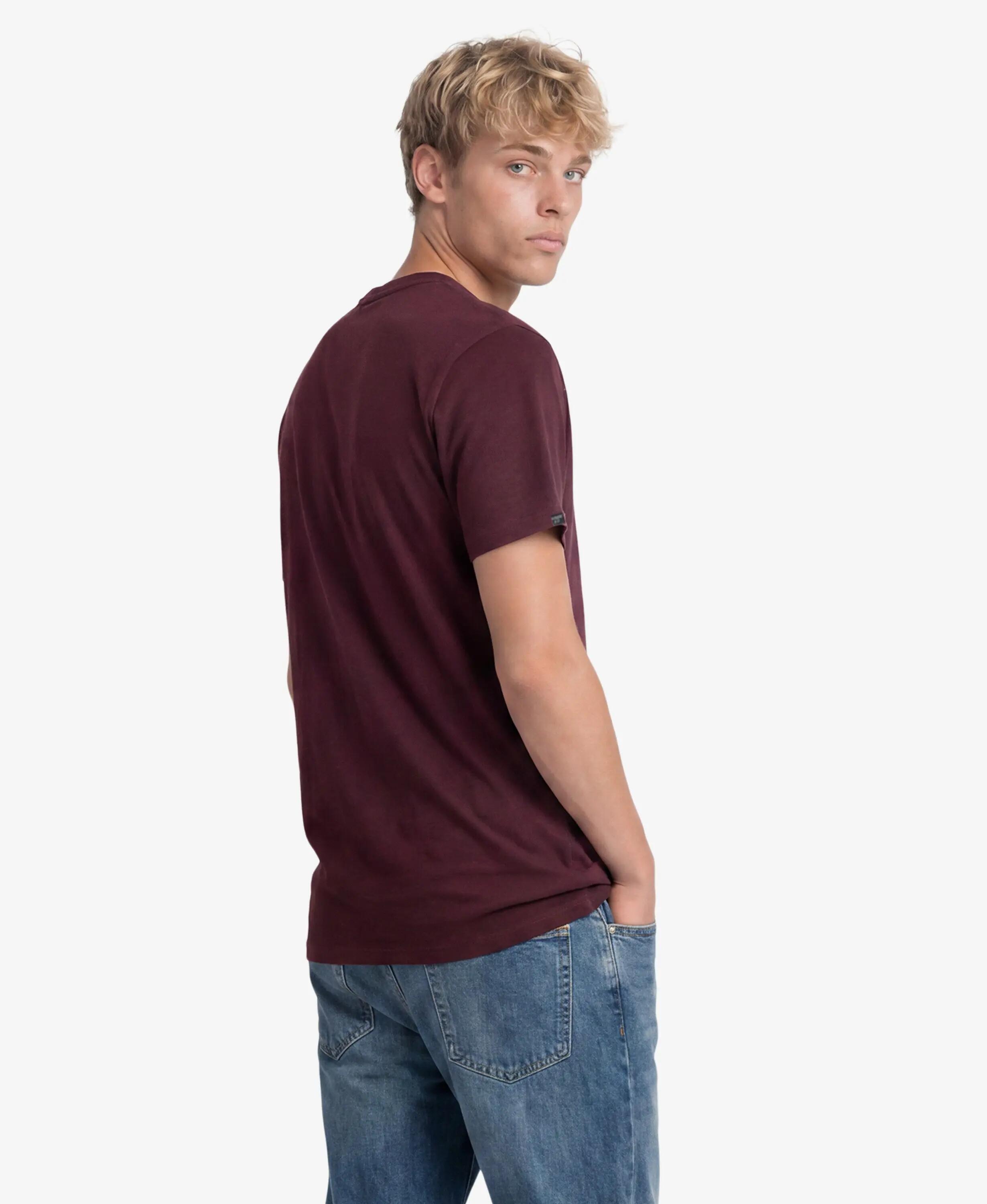 superdry T-shirt Essential Serif Logo brodé en coton bio 4/6