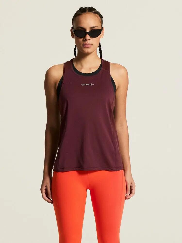 craft ADV Essence Singlet 2 W ademend singlet van gerecycled polyester 6/7