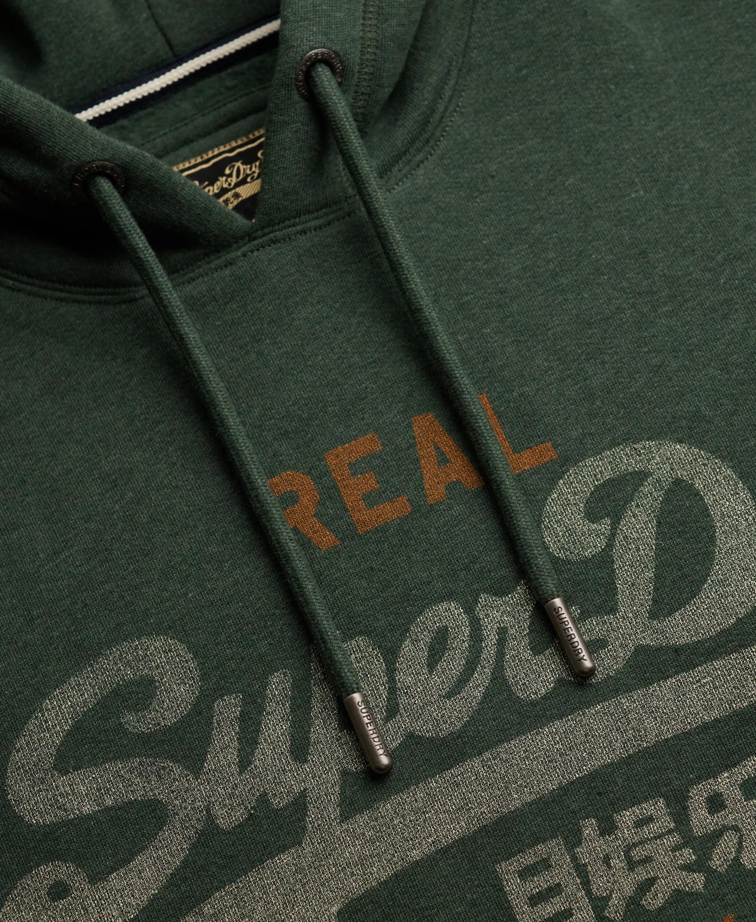 superdry Hoodie Vintage Logo Heritage Relaxed 6/7
