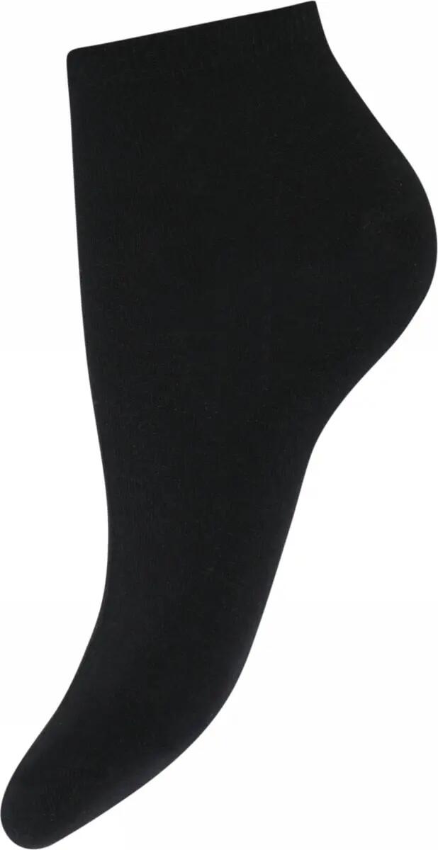 decoy sneaker fine knit bamboo - chaussette basse en bambou – BLACK (1100) 2/2