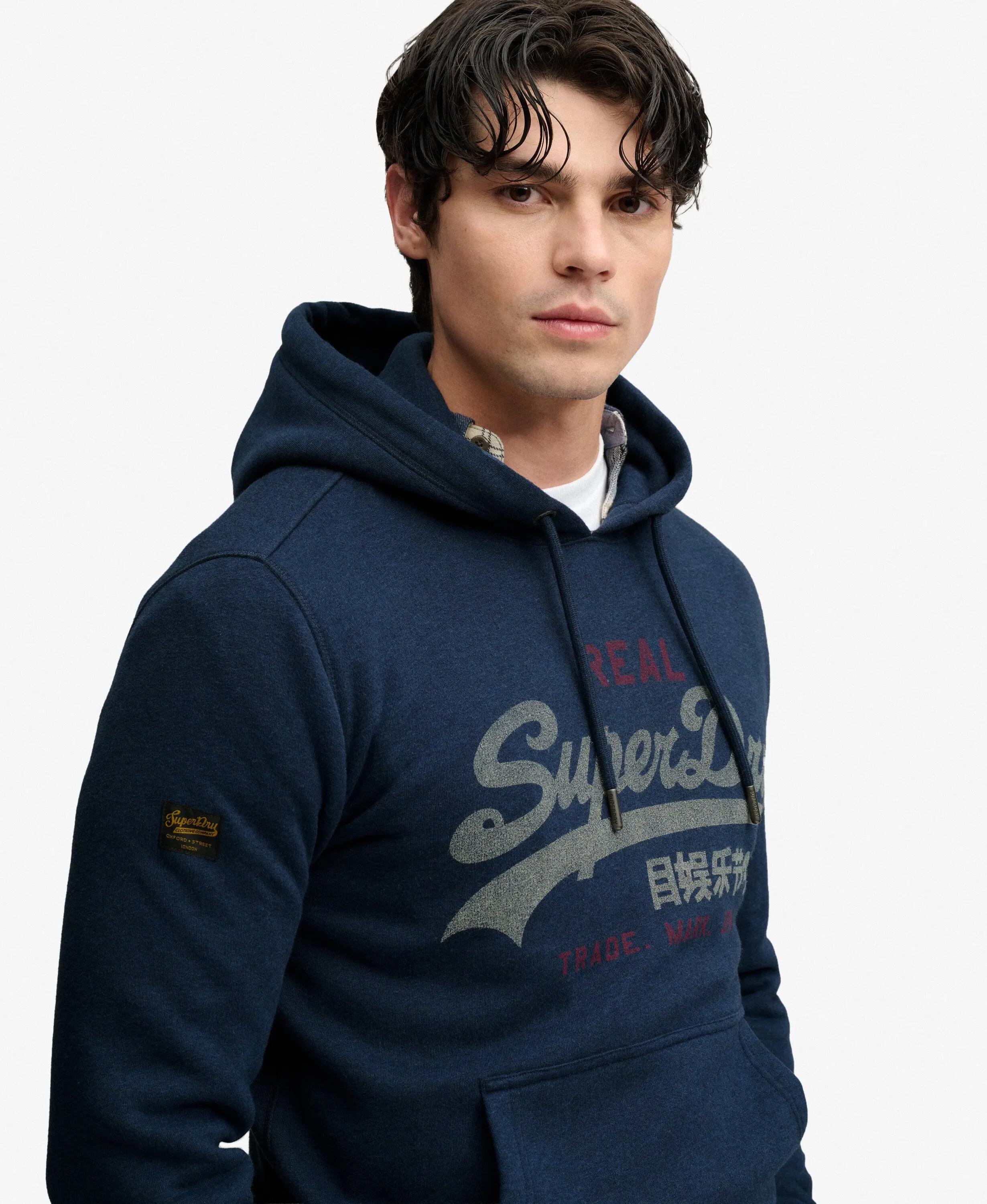 superdry Sweatshirt com capuz Vintage Logo Heritage Relaxed 4/7
