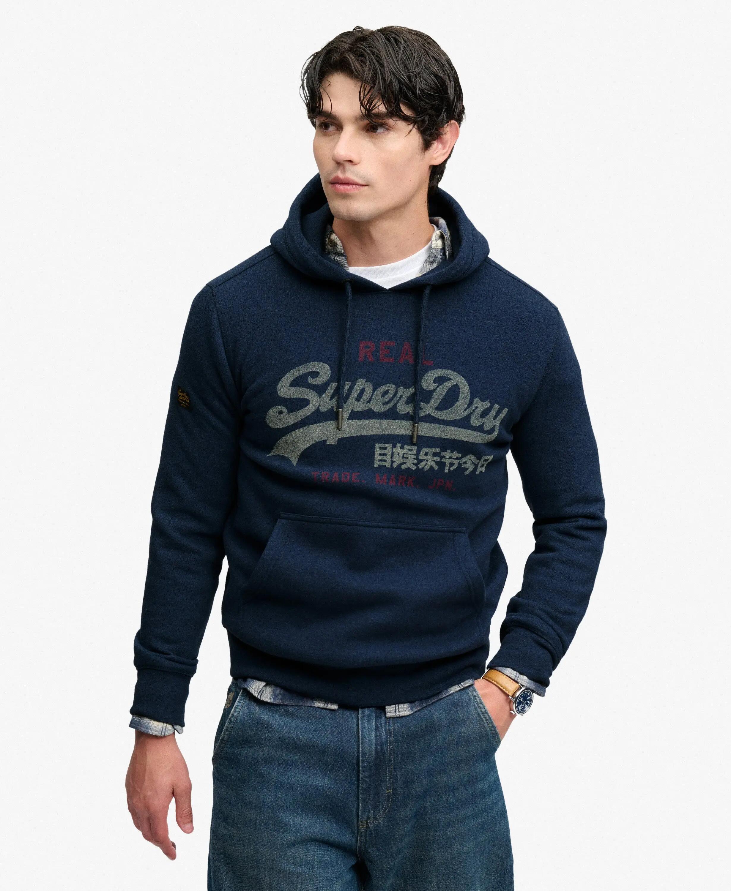 superdry Sweatshirt com capuz Vintage Logo Heritage Relaxed 2/7
