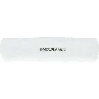 endurance Bandeau Halligen Logo en coton blanc