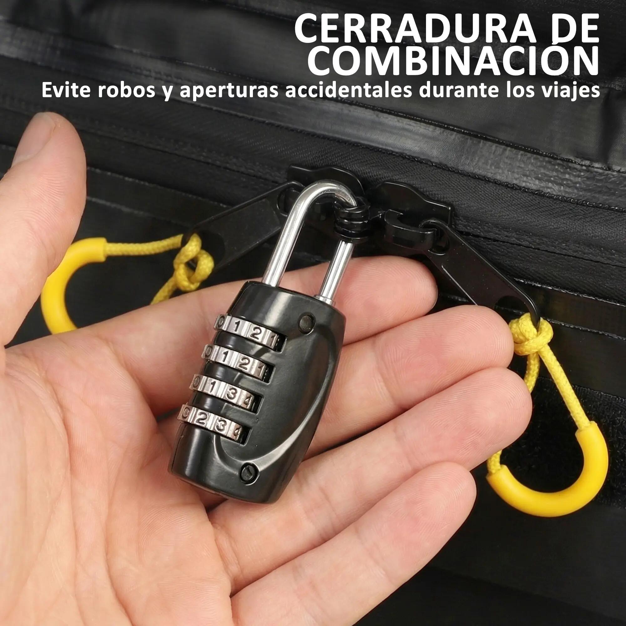 Bolsa de Techo Outsunny 112x86x43 cm Amarillo 4/5