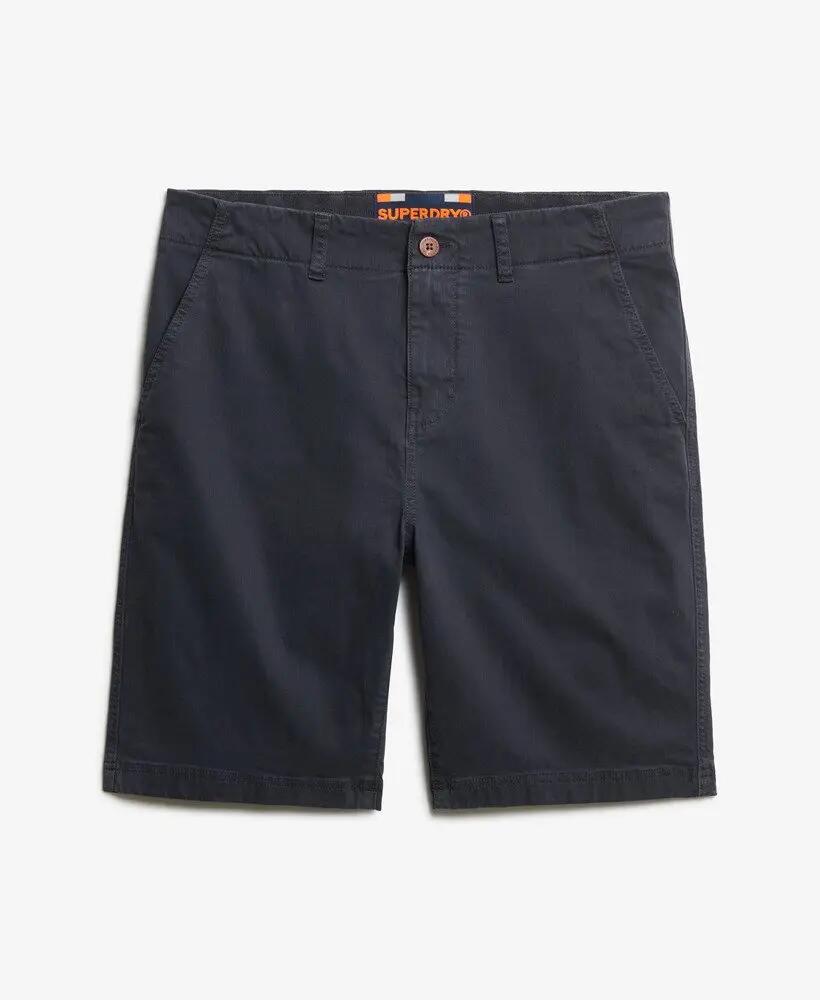 superdry International Chino Shorts slim fit em algodão stretch – ECLIPSE NAVY 7/7