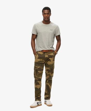 superdry Core Cargo Pants — robuste Cargohose in Schwarz