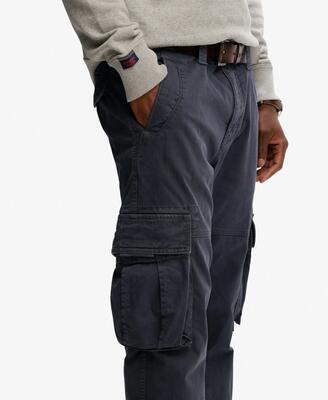 superdry Core Cargo Pants — Pantaloni cargo in cotone elasticizzato