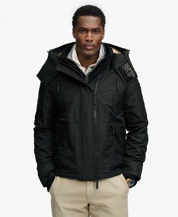 superdry Hooded Arctic Windcheater Jack – Loose Fit, Waterafstotend
