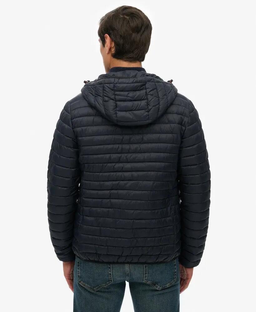 superdry Kurtka Hooded Fuji Lite z recyklingowanego nylonu - slim 6/7