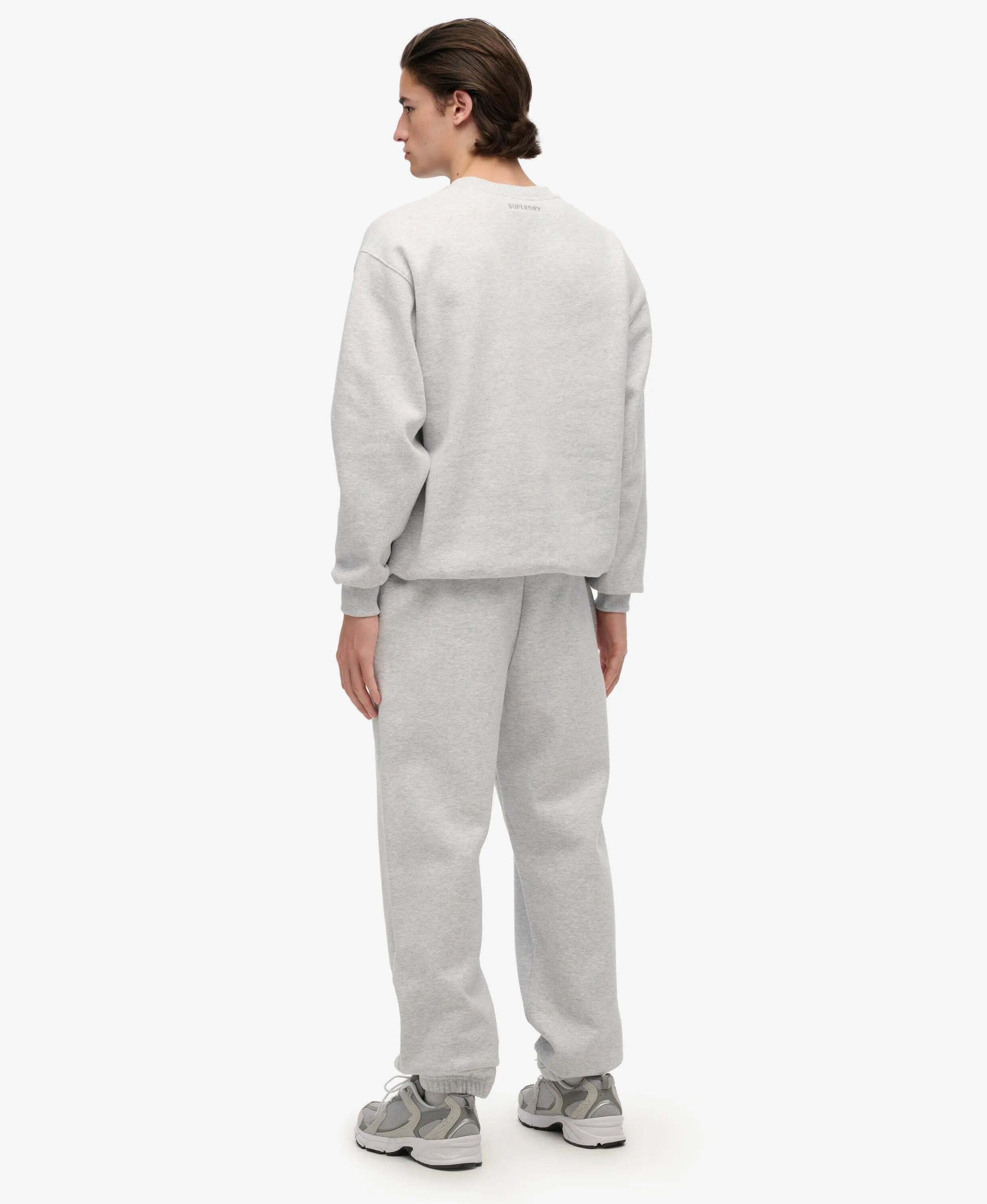 superdry Oversized Joggers — coupe large, Cadet Grey Marl 5/7