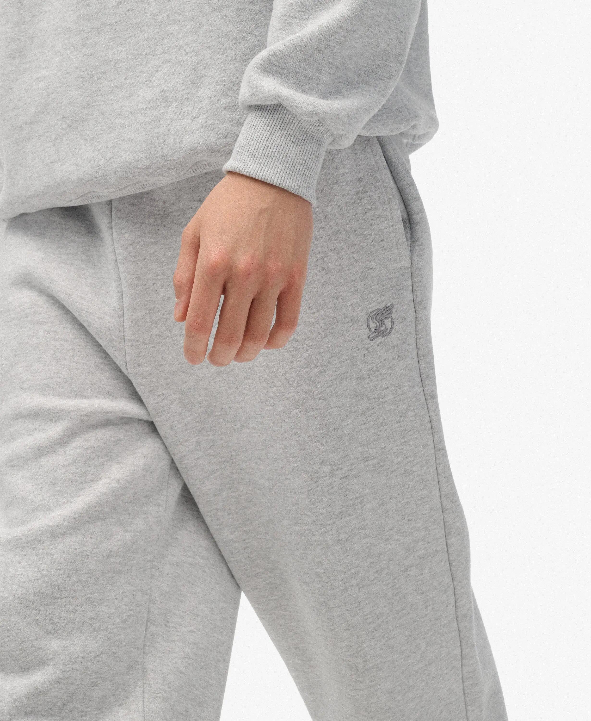 superdry Oversized Joggers — coupe large, Cadet Grey Marl 3/7