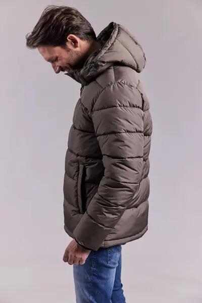 sebago Jasper Puffer Jacket - Gewatteerde Jas Beige 6/7