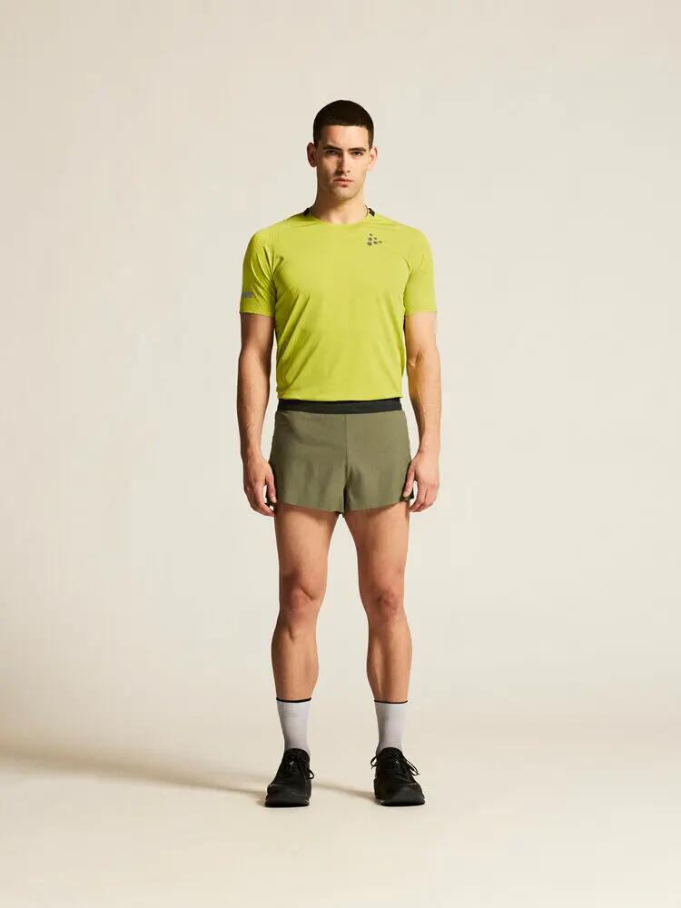 craft PRO Hypervent Split Shorts 2 M – calções de corrida ultraleves e 3/7