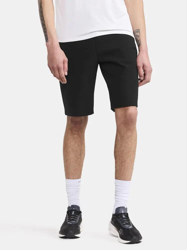 craft ADV Join Sweat Shorts M – Pantaloncini in sweat morbido, nero 3/6