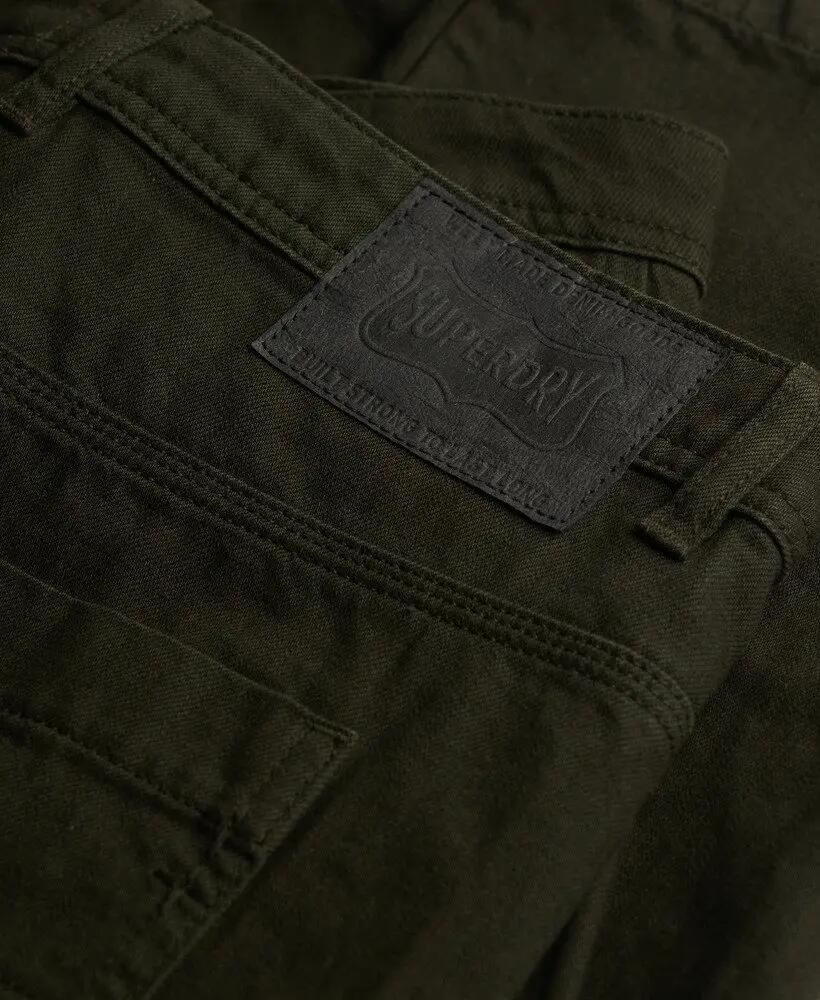 superdry Calças Five Pocket Work – corte straight, 100% algodão 6/7