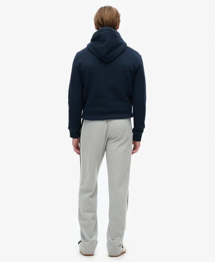superdry Pantalone Vintage Athletic Jogger in cotone grigio 3/4