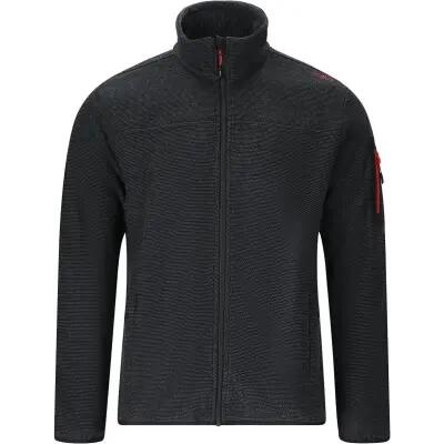cmp Giacca uomo lavorata a maglia jacquard in poliestere