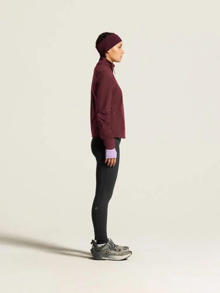 craft Fleece Jersey Jacket W – giacca in pile con maniche antivento 4/7