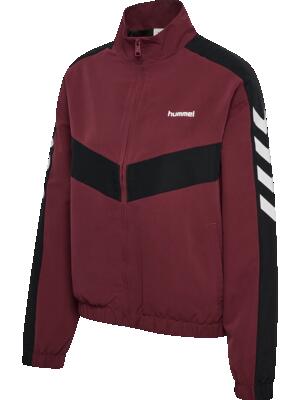 Hummel hmlarchive w track jacket trackjack met rits van gerecycled polyester