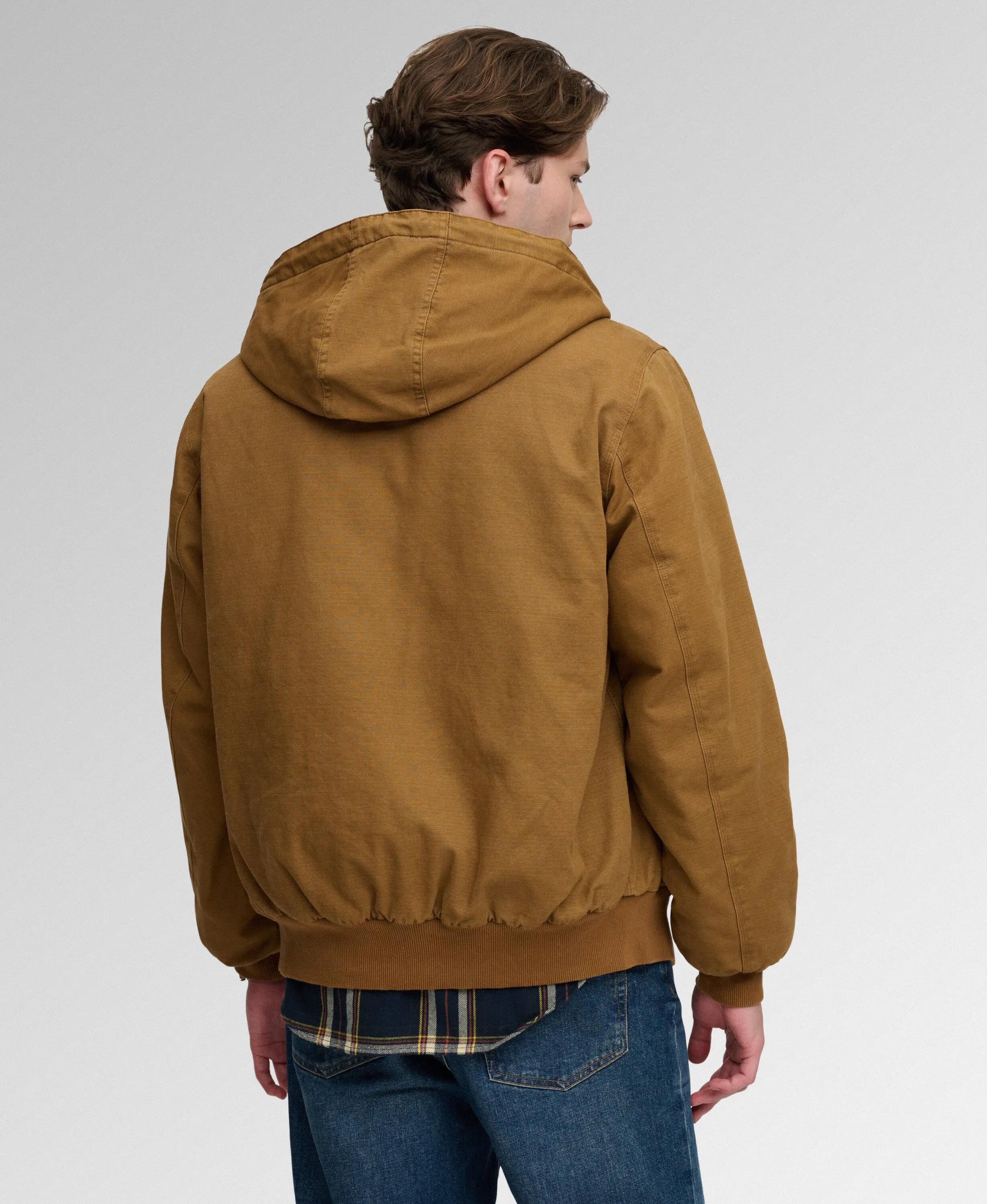 superdry Veste Bomber Hooded Workwear en coton matelassé 5/5