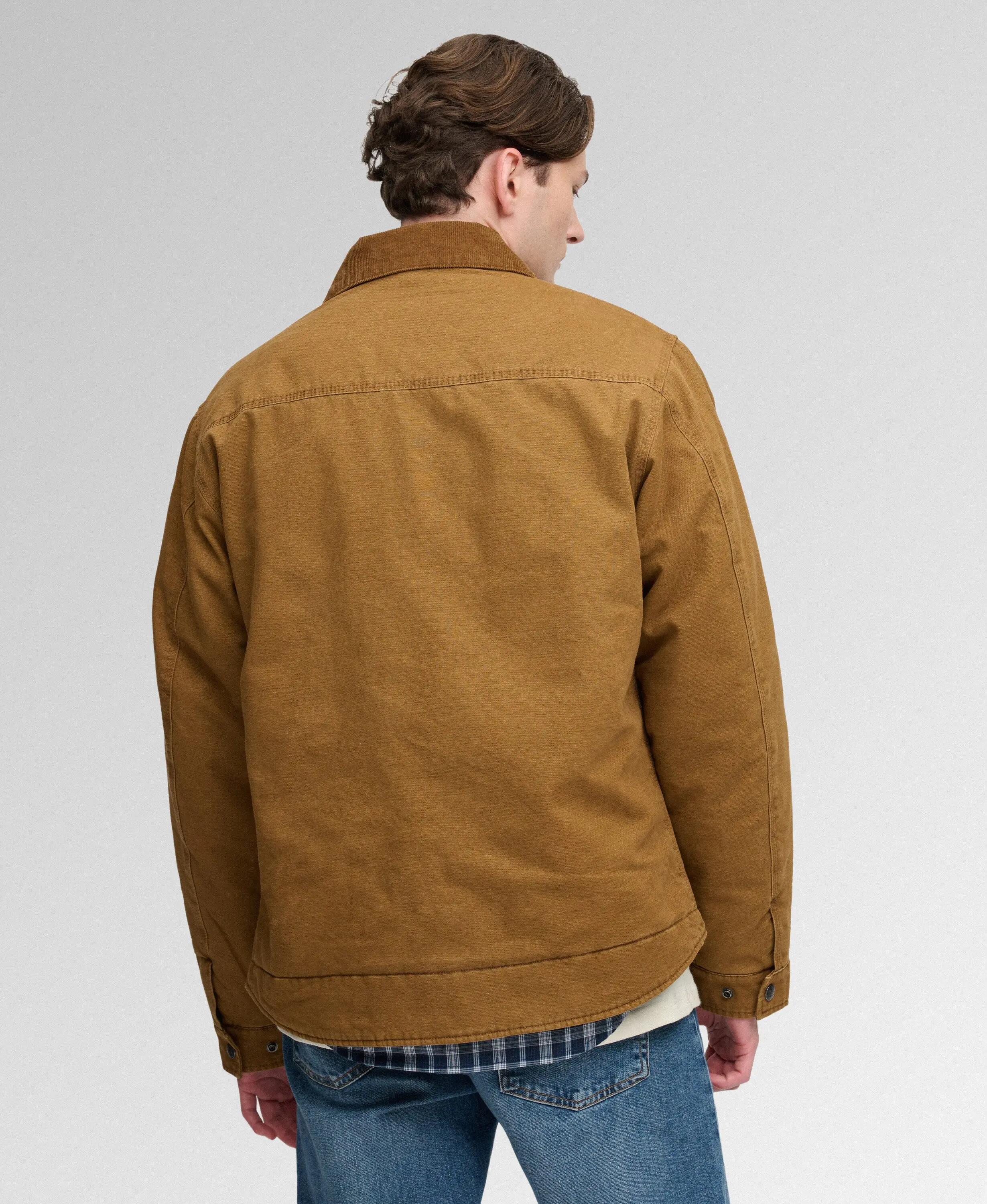 superdry Veste Workwear Ranch en twill - col en velours côtelé 5/5