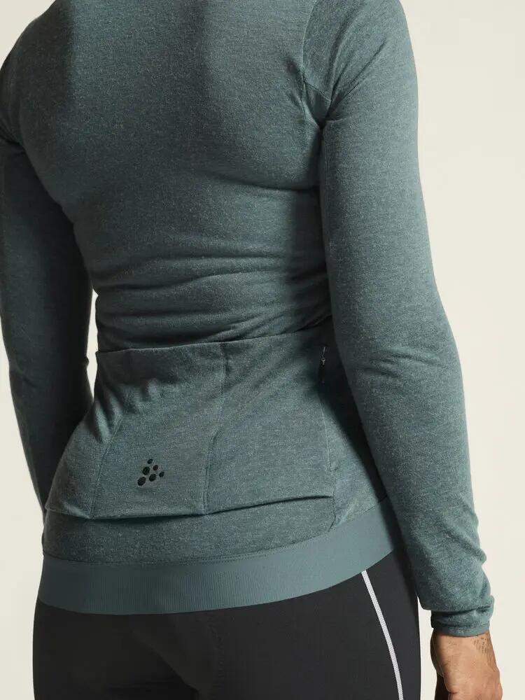 craft Lange mouw fietsjersey Core Bike Essence Wool – Merino en gerecycled 4/7