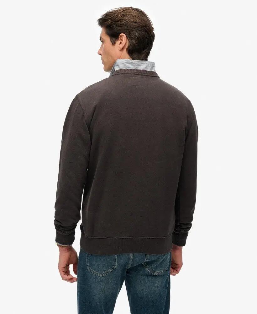 superdry The Merchant Store Felpa grafica – 100% Cotone Biologico, Fit Relaxed 5/5