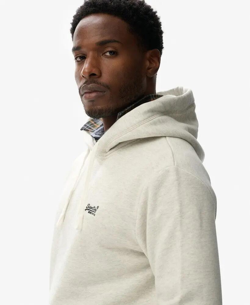 superdry Felpa Essential Logo Classic, taglio loose, fodera spazzolata 1/5